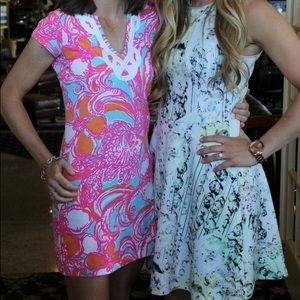 Lilly Pulitzer Cotton Dress - pink, blue, orange